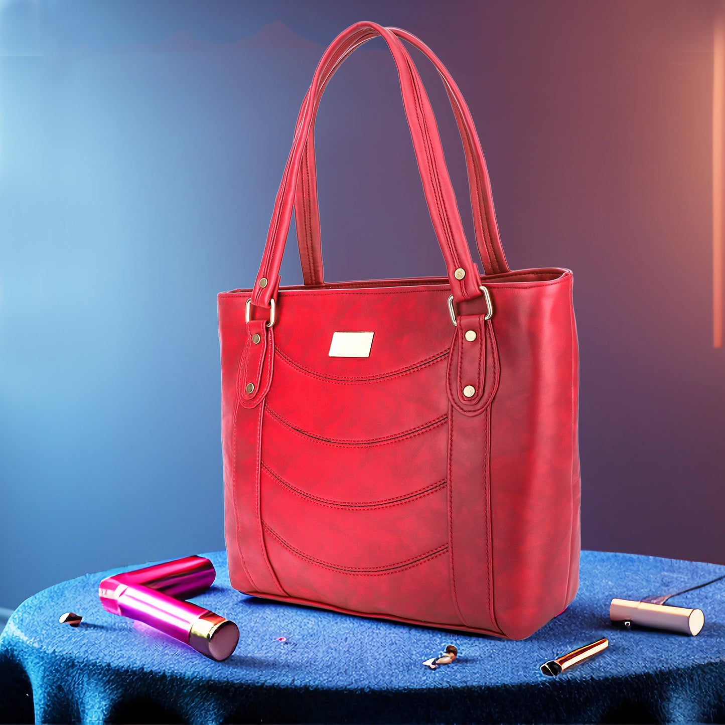 Marbella's Urban Ease Tote Bags - Maroon