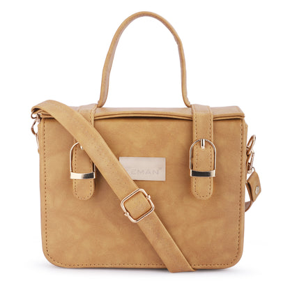 Marbella's Sling Pack Sling Bags - L Brown