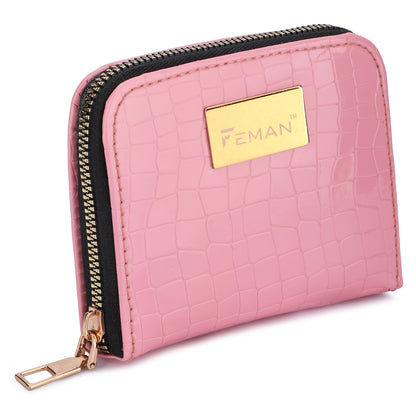 Marbella's Dazzle Drop Wallets- Pink