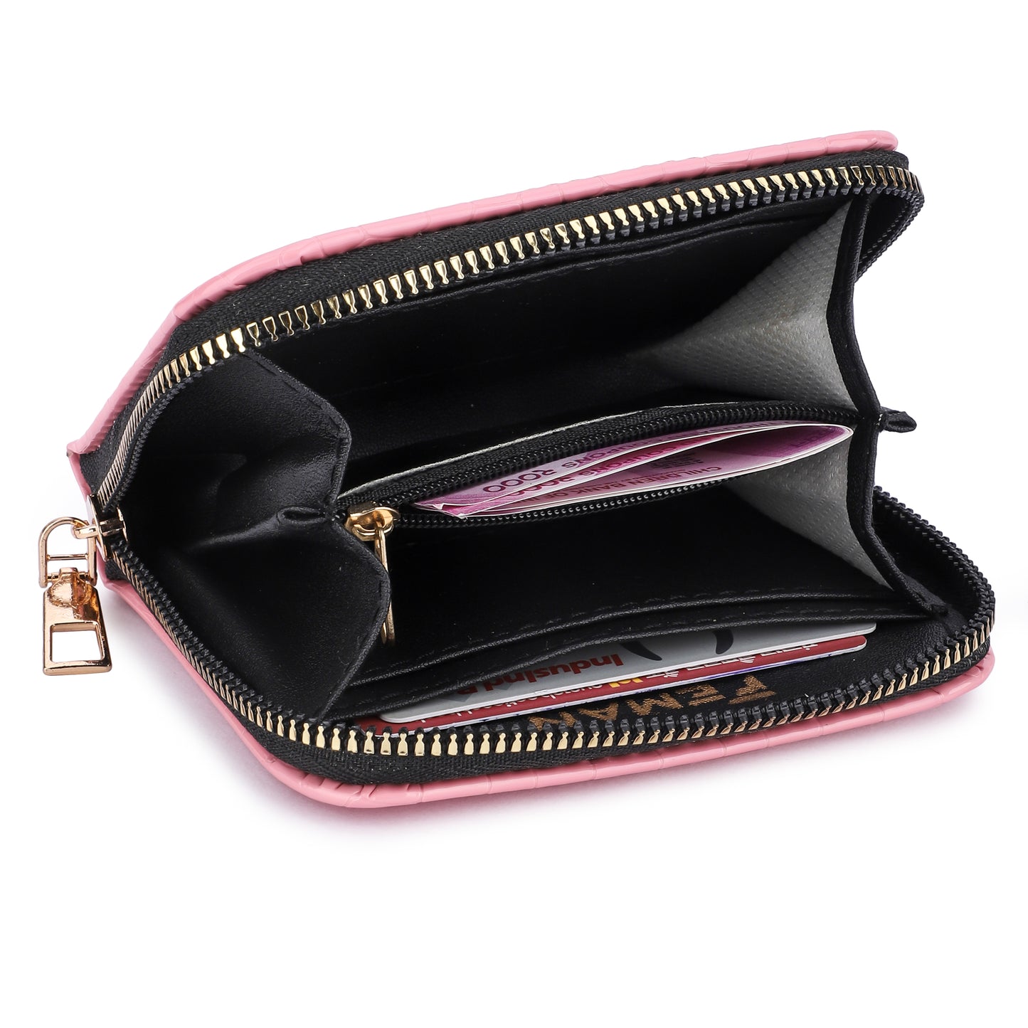 Marbella's Dazzle Drop Wallets- Pink