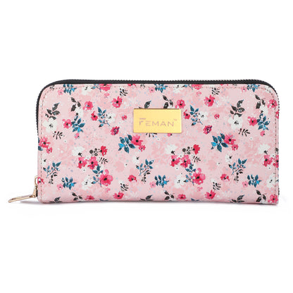 Marbella's Blossom Shower Wallets - Pink