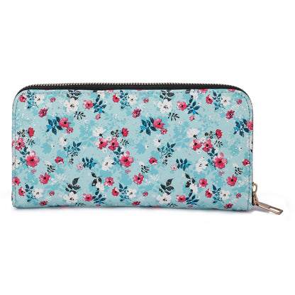 Marbella's Blossom Shower Wallets - Blue