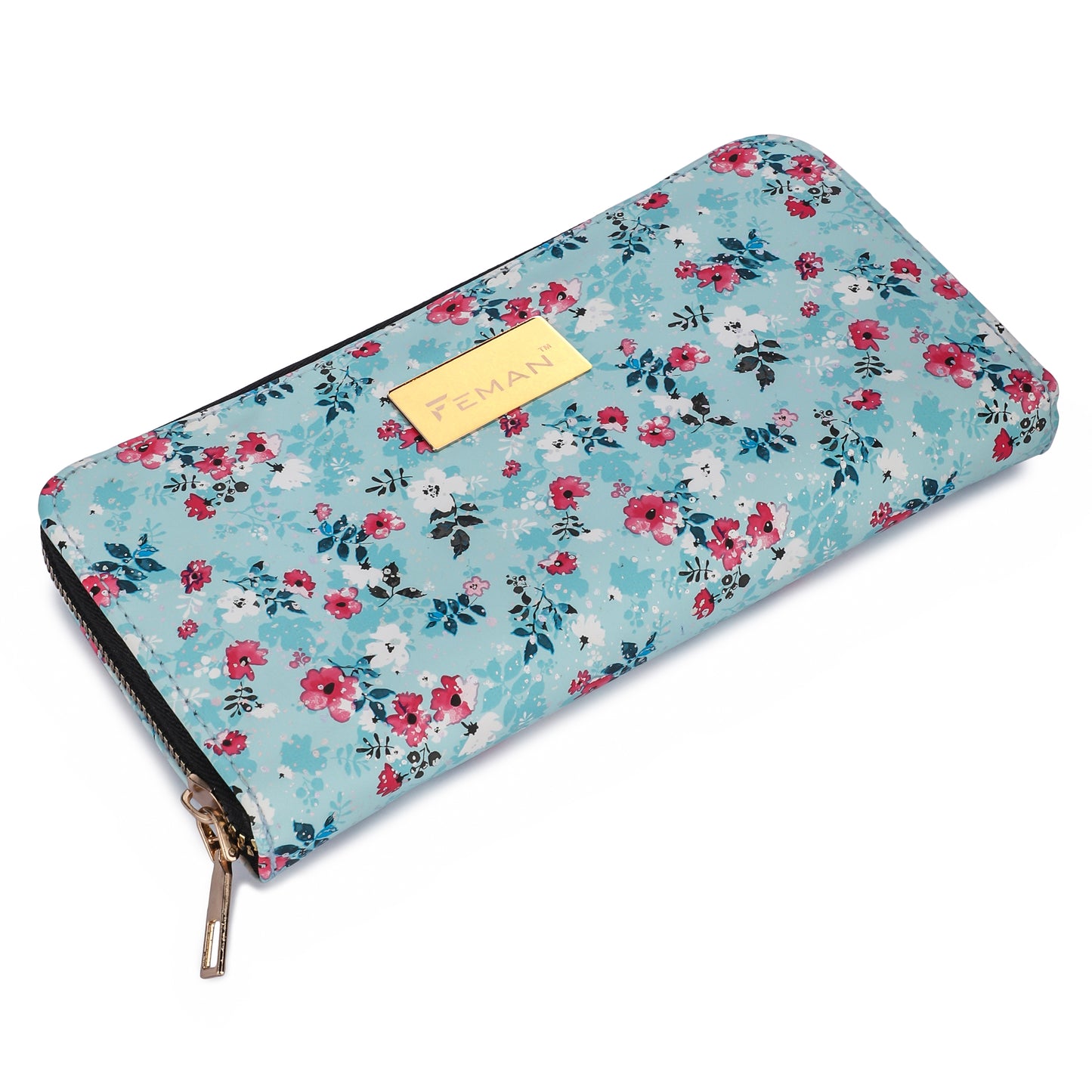 Marbella's Blossom Shower Wallets - Blue