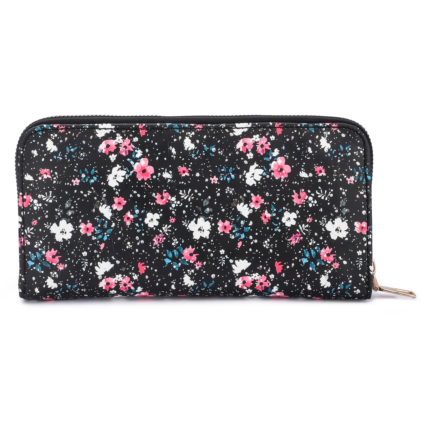 Marbella's Blossom Shower Wallets - Black