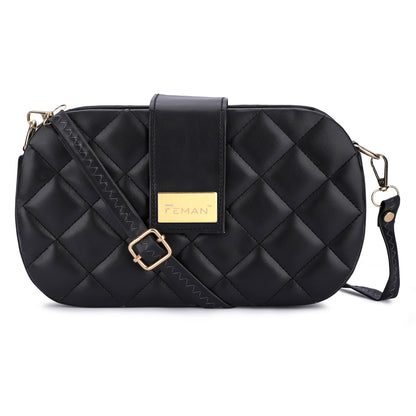 Mrbella  Elite Legacy Sling Bag - Black