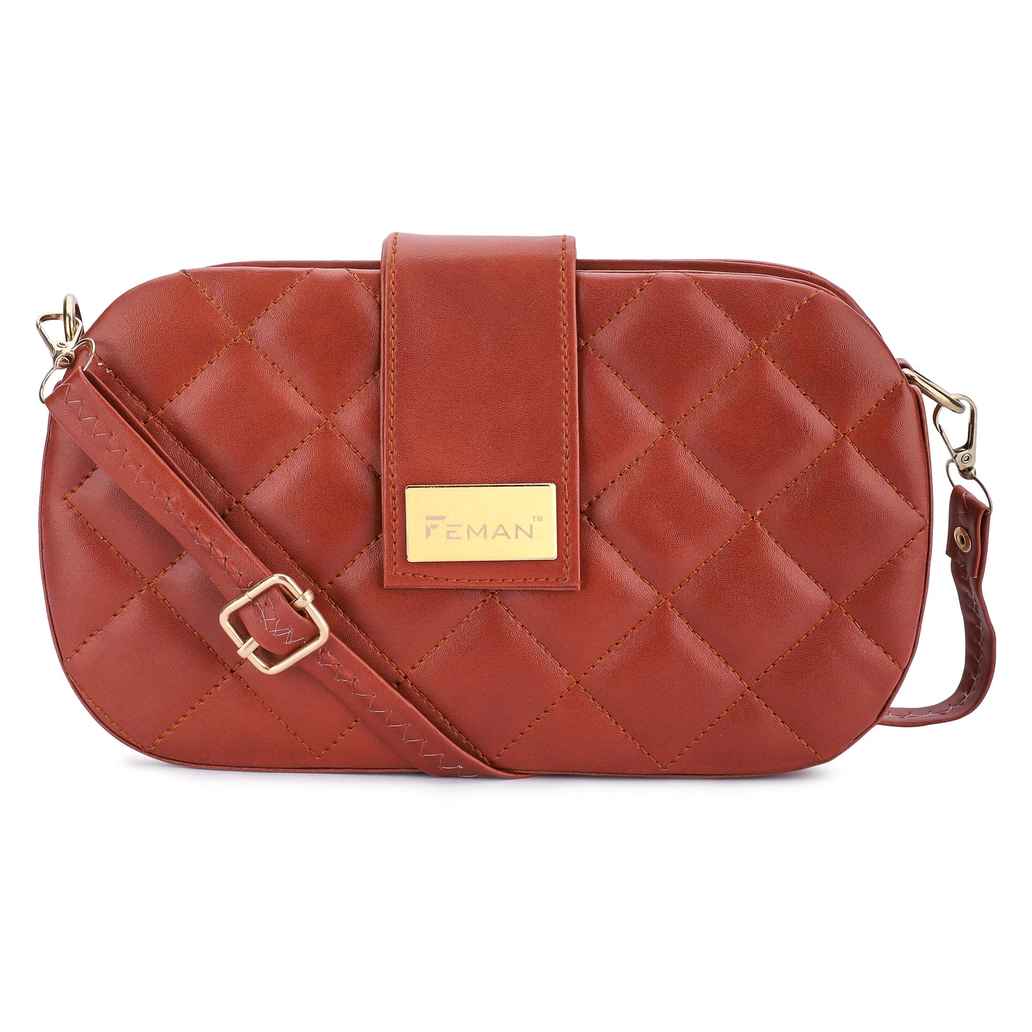 Mrbella Elite Legacy Sling Bag - Brown