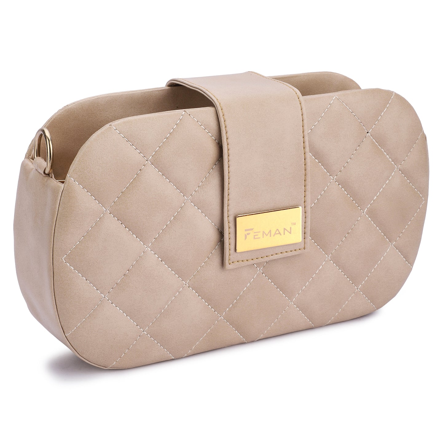 Mrbella Elite Legacy Sling Bag - Ivory