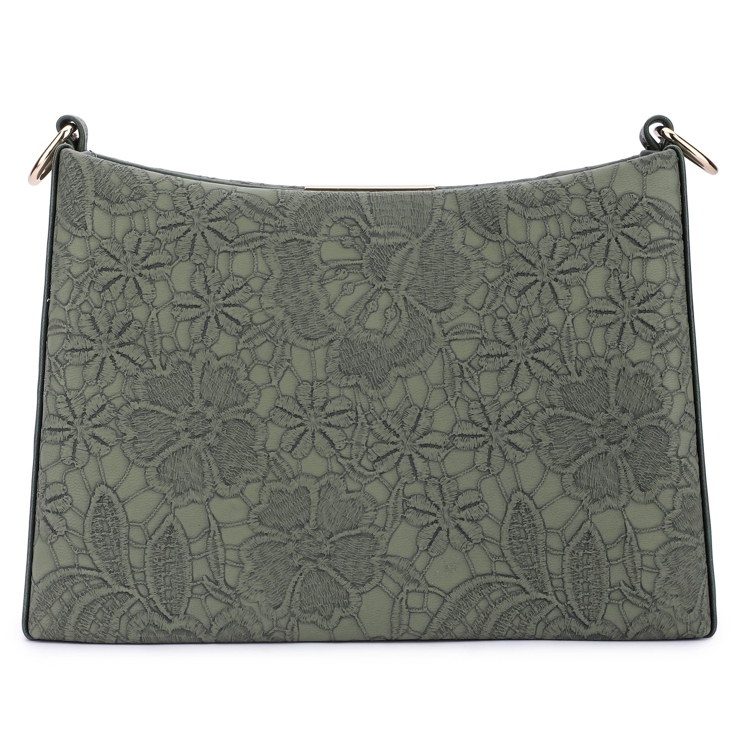 Marbella Ethnic Essence Sling Bags - Green