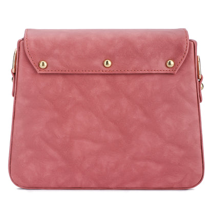 Mrbella  City Stride Sling Bag - L Pink