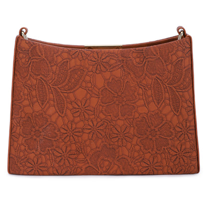 Marbella Ethnic Essence Sling Bags - Brown