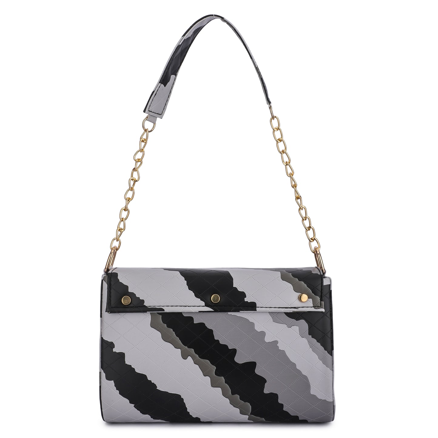 Marbella's Palette Play Sling Bag - Black & Grey