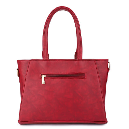 Mrbella Trendy Travel Satchels - Maroon