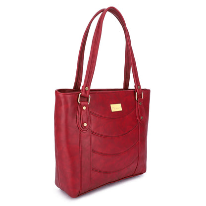 Marbella's Urban Ease Tote Bags - Maroon