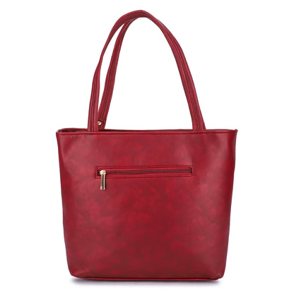 Marbella's Urban Ease Tote Bags - Maroon