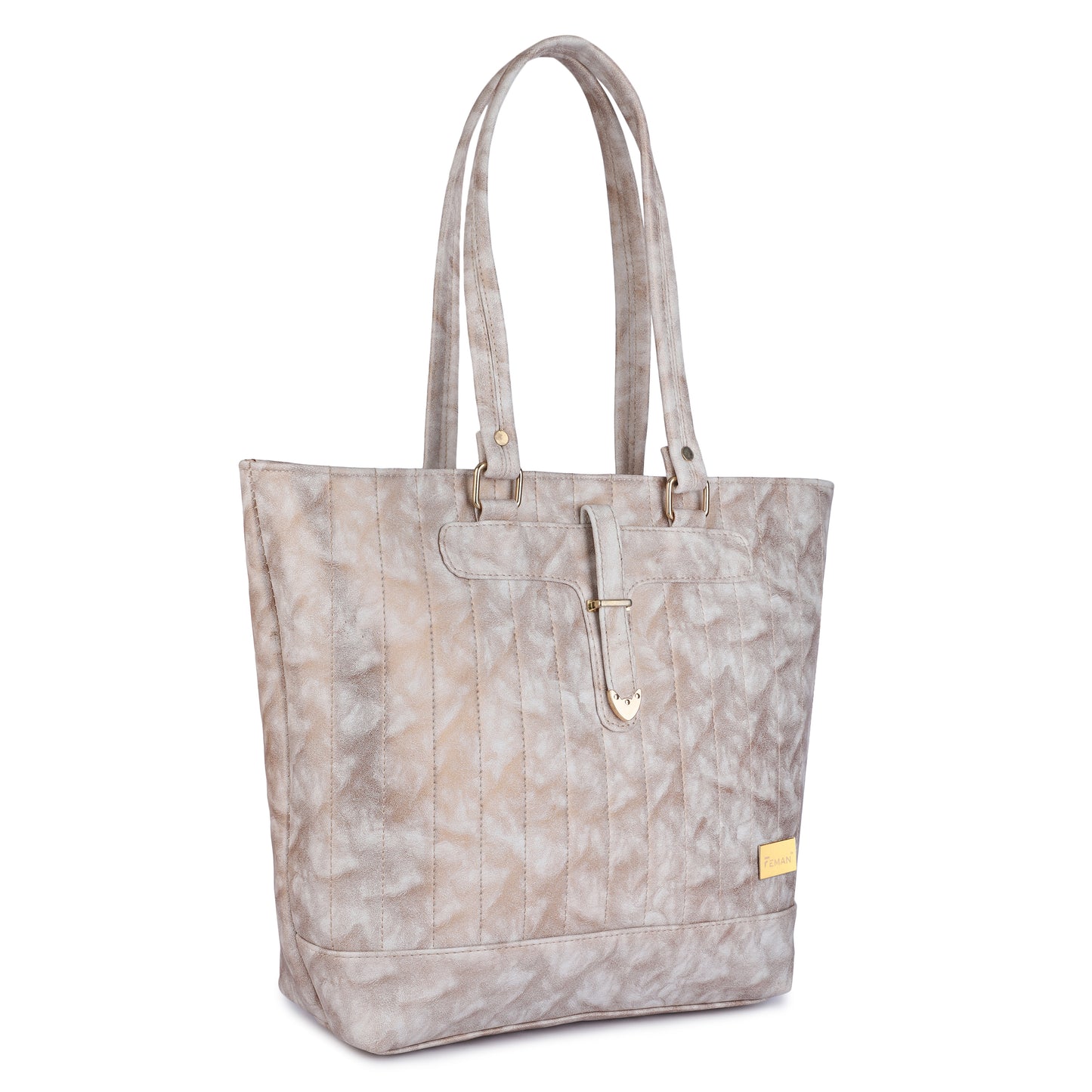 Marbella's Office Fella Tote Bag - Rose Gold