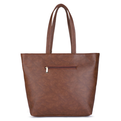 Marbella's Office Fella Tote Bag - Brown