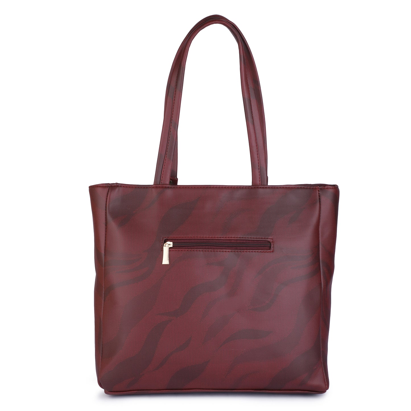 Marbella's  City Delight Tote Bags - Maroon