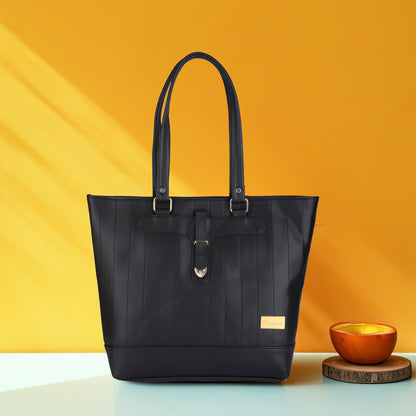 Marbella's Office Fella Tote Bags - Black