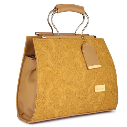 Mrbella  Chic Vibe Satchels - Yellow