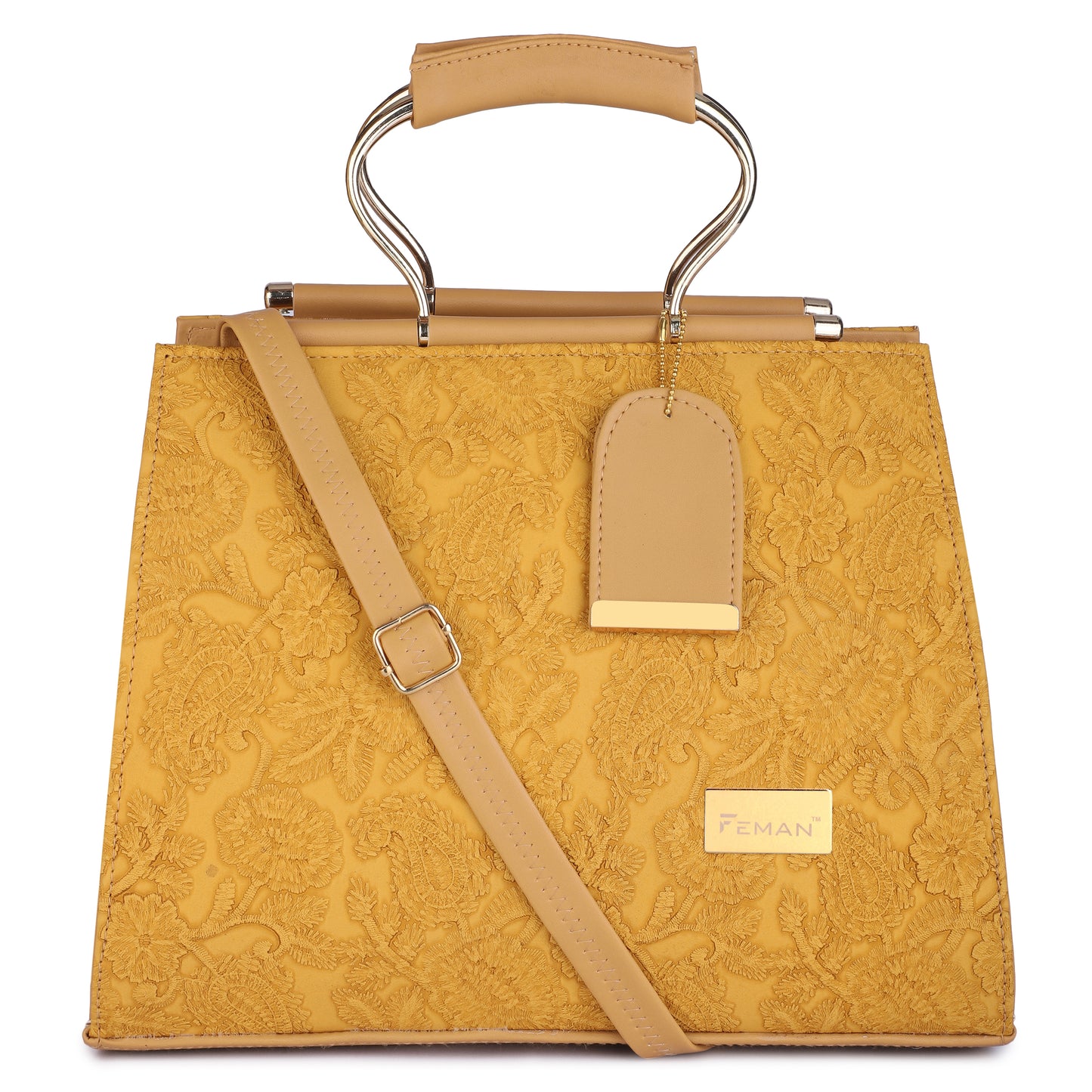 Mrbella  Chic Vibe Satchels - Yellow