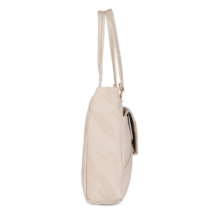 Marbella's City Delight Tote Bags -Ivory